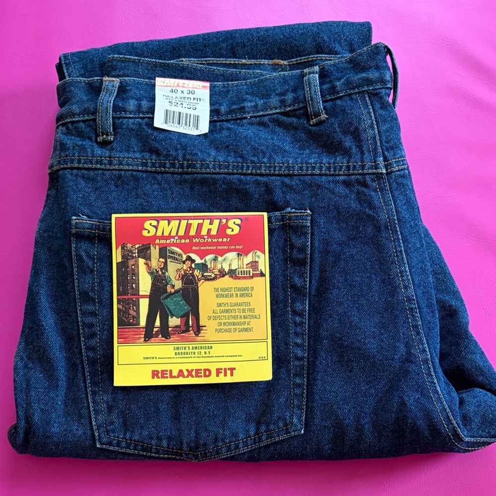 Smith's Relaxed Fit Fleece Lined Jeans